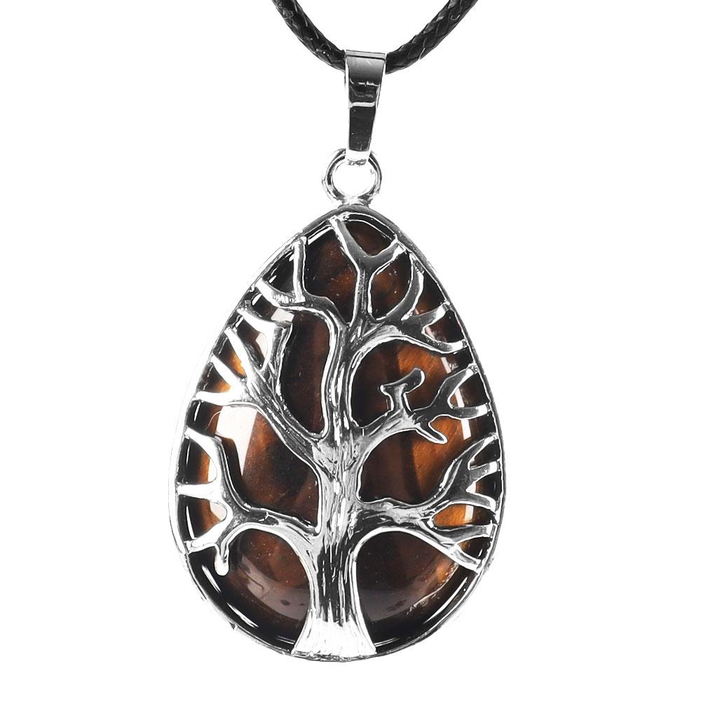Tree of Life Amethsyt Pendant Crystals Quartz Jewelry Wholesale Crystals USA