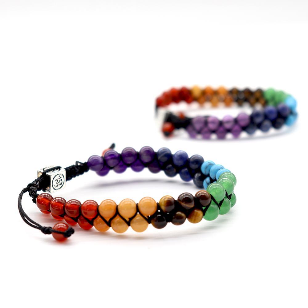 7 Chakras Healing Crystals Bracelet Wholesale Crystals USA