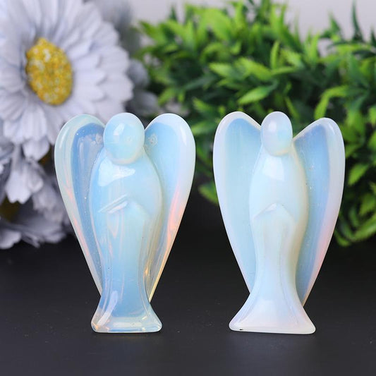 3" Opalite Angel Crystal Carvings Wholesale Crystals USA