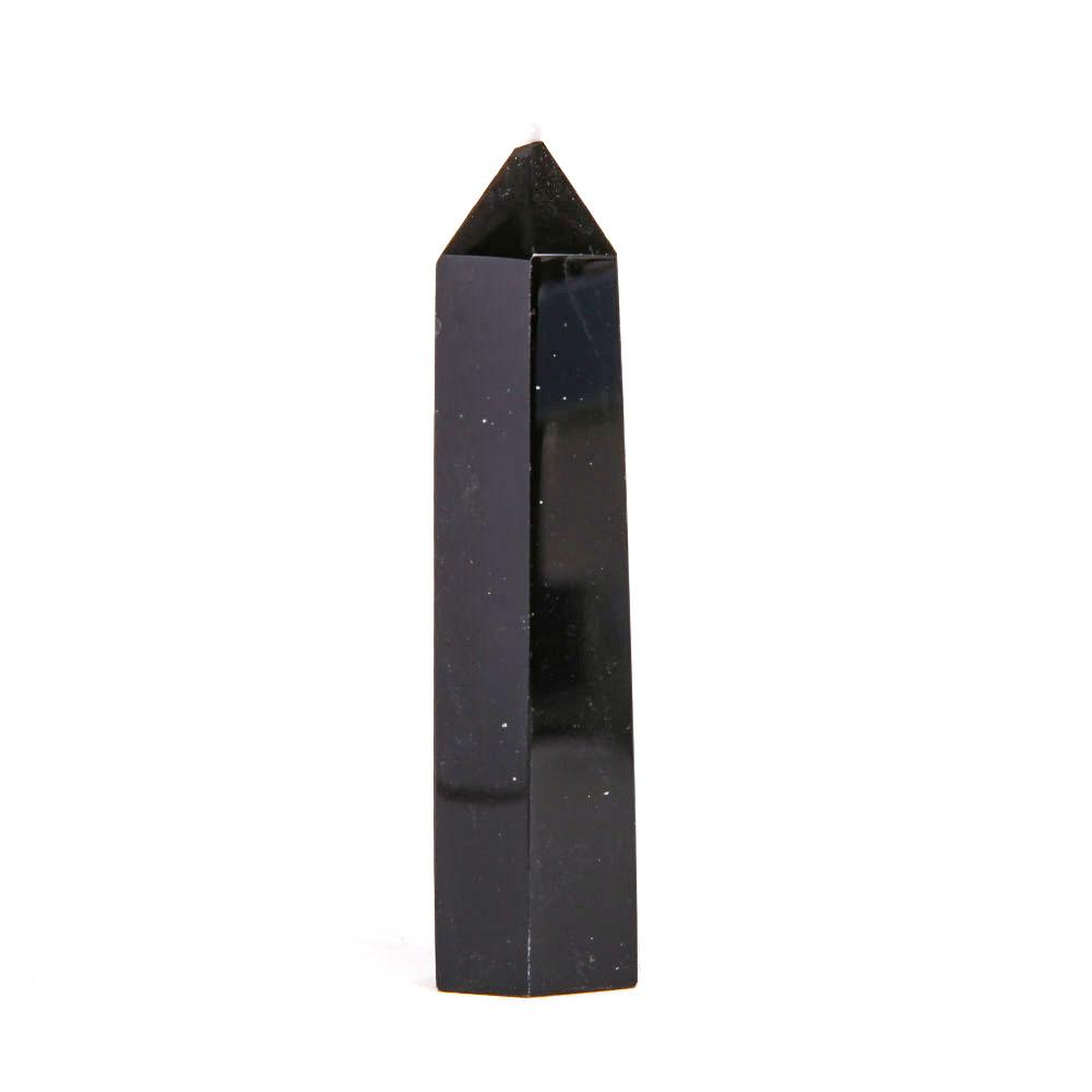 Set of 3 Black Obsidian Crystal Point Wholesale Crystals USA