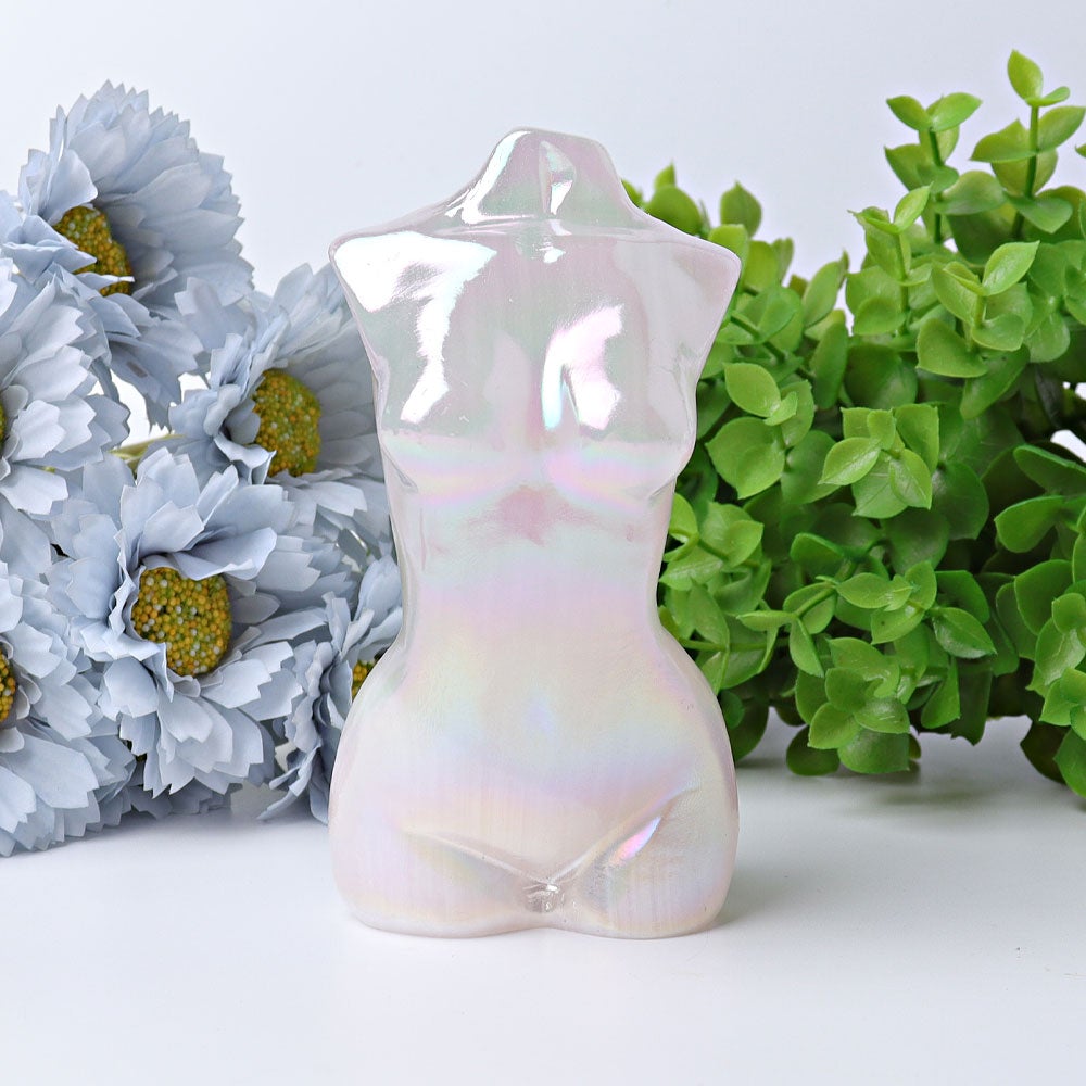 5" Aura Woman Model Body Angel Crystal Carvings Wholesale Crystals USA