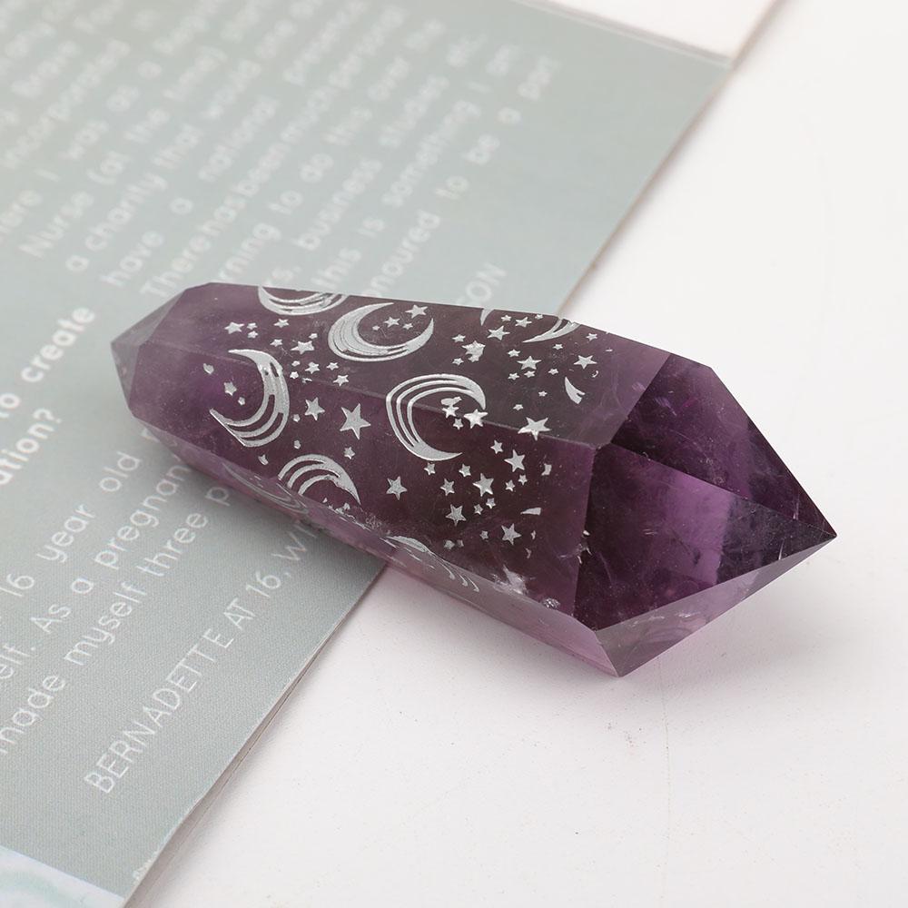 Amethyst Double Terminated Point Wholesale Crystals USA