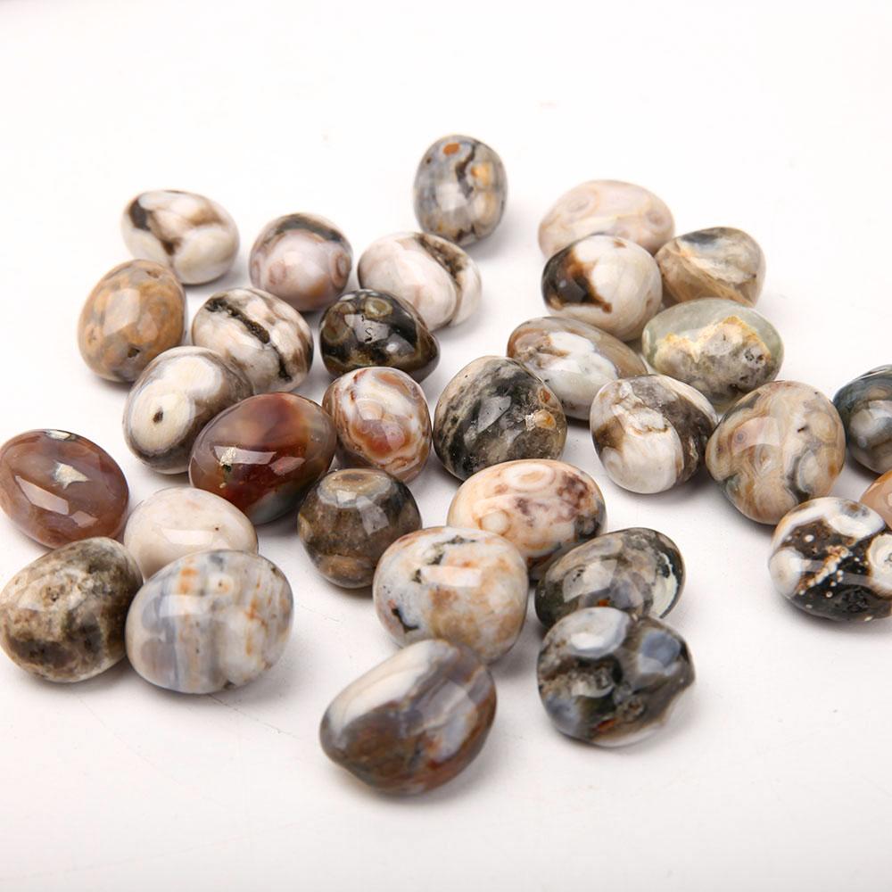 0.1kg Ocean Jasper Tumbles Wholesale Crystals USA