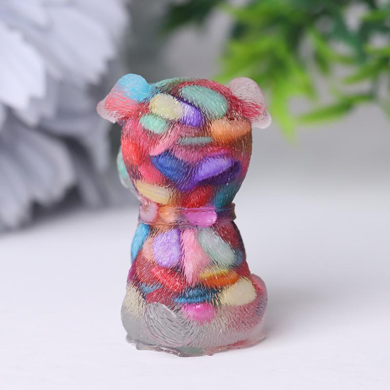 Wholesale Resin Crystal Schnauzer Dog Wholesale Crystals USA