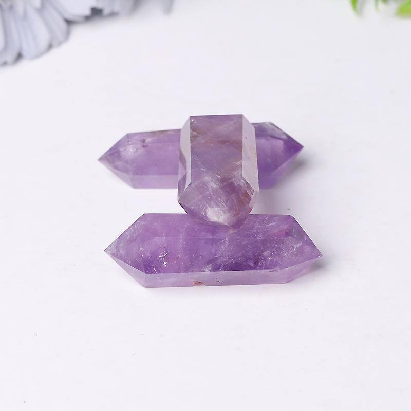 Natural Amethyst Double Terminated Points Wholesale Crystals USA