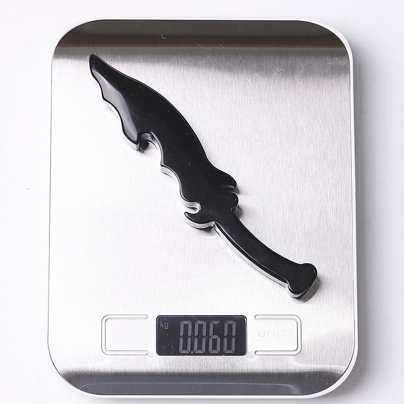 6" Hot Sale Black Obsidian Knife Carving Wholesale Crystals USA