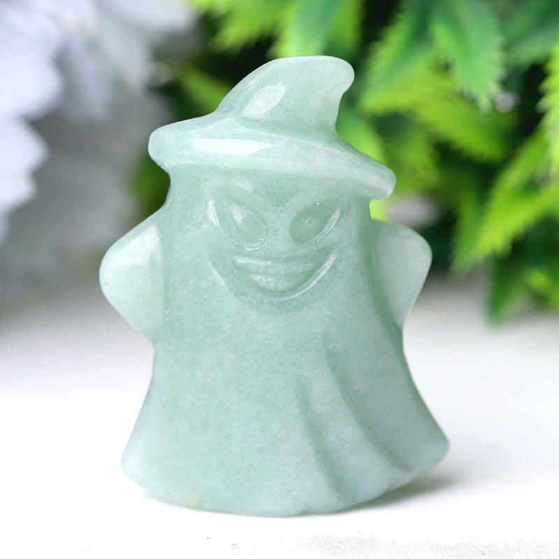1.5" The Ghost Crystal Carvings for Halloween Wholesale Crystals USA