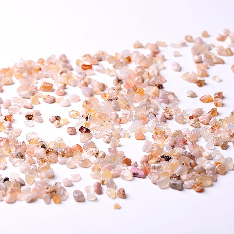 0.1kg 5-7mm High Quality Flower Agate Chips Wholesale Crystals USA