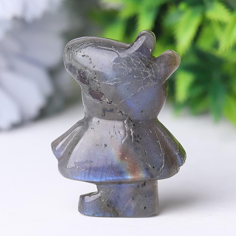 1.8" Peppa Pig Crystal Carvings Wholesale Crystals USA