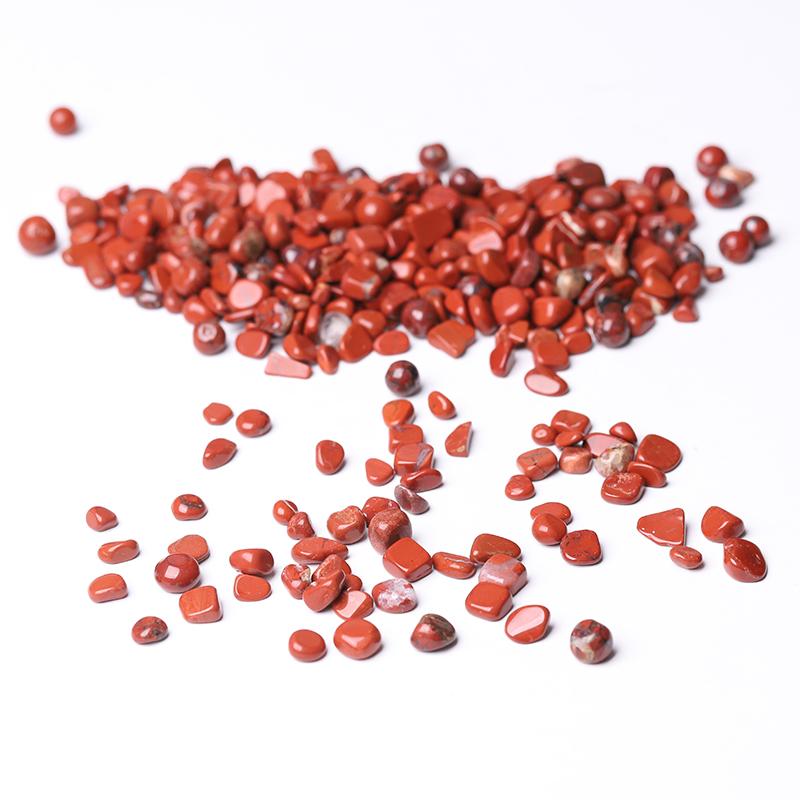 0.1kg 5-7mm Red Jasper Chips for Healing Crystal Chips Wholesale Crystals USA