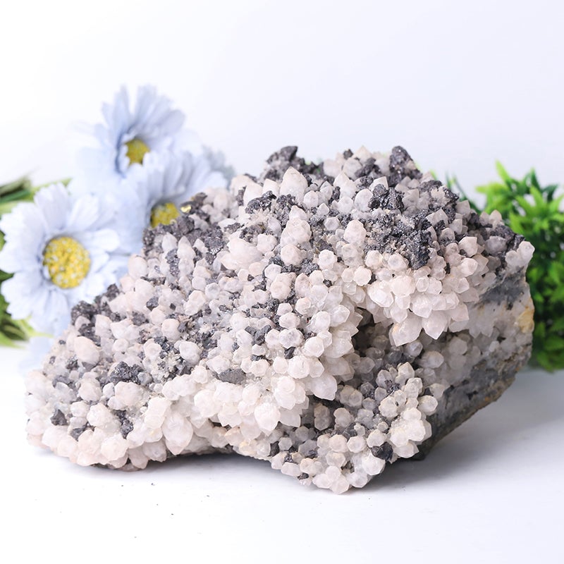 22" Unique Black Tourmaline Cluster Specimen Free Form