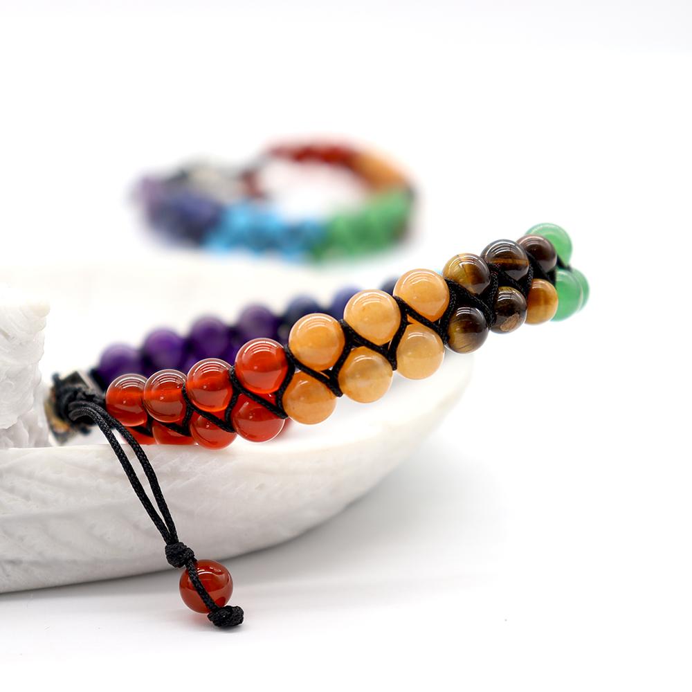 7 Chakras Healing Crystals Bracelet Wholesale Crystals USA