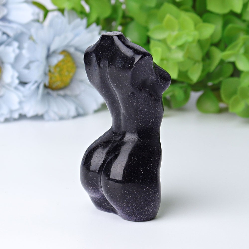 3" Blue Sandstone Model Carving Wholesale Crystals USA