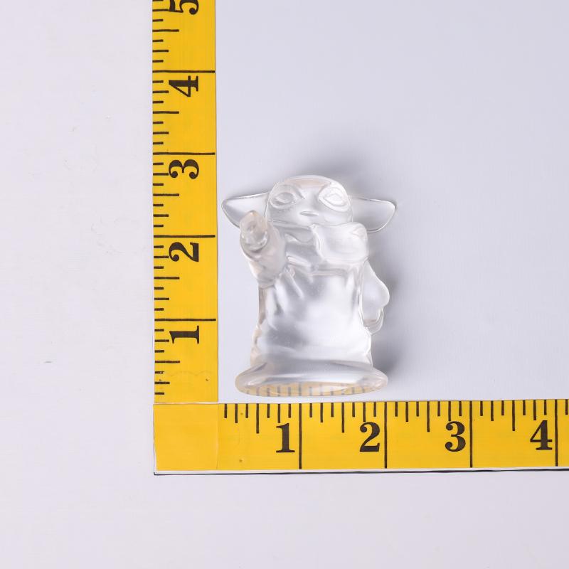 2.5" Clear Quartz Master Crystal Carvings Wholesale Crystals USA