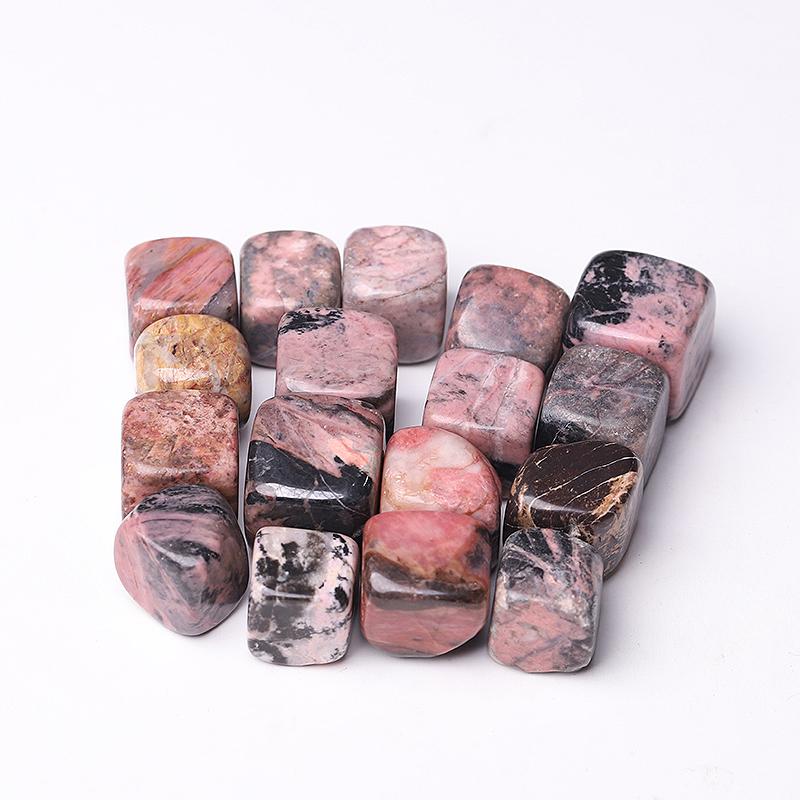 0.1kg 20mm-25mm Rhodonite Cubes Wholesale Crystals USA