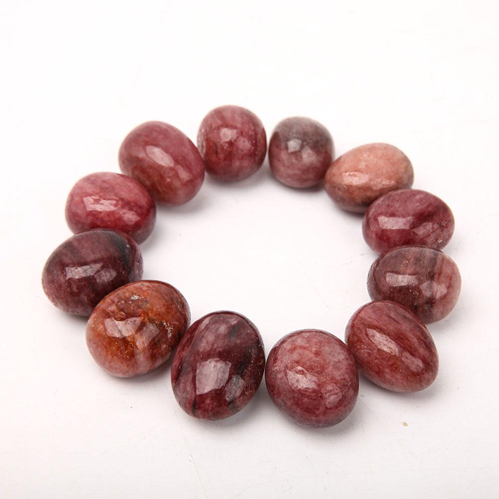 0.1kg Rhodonite Tumbles Wholesale Crystals USA