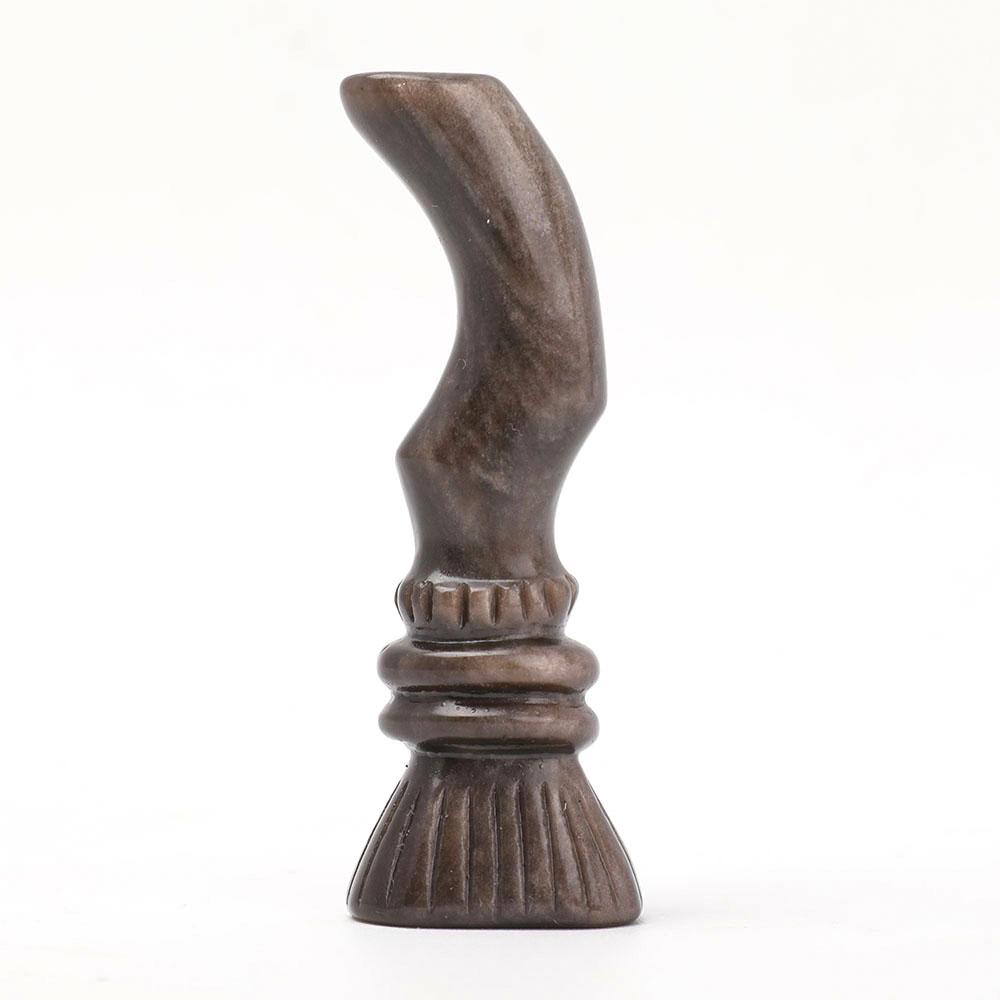 Wizard's Magic Broom Carvings Wholesale Crystals USA
