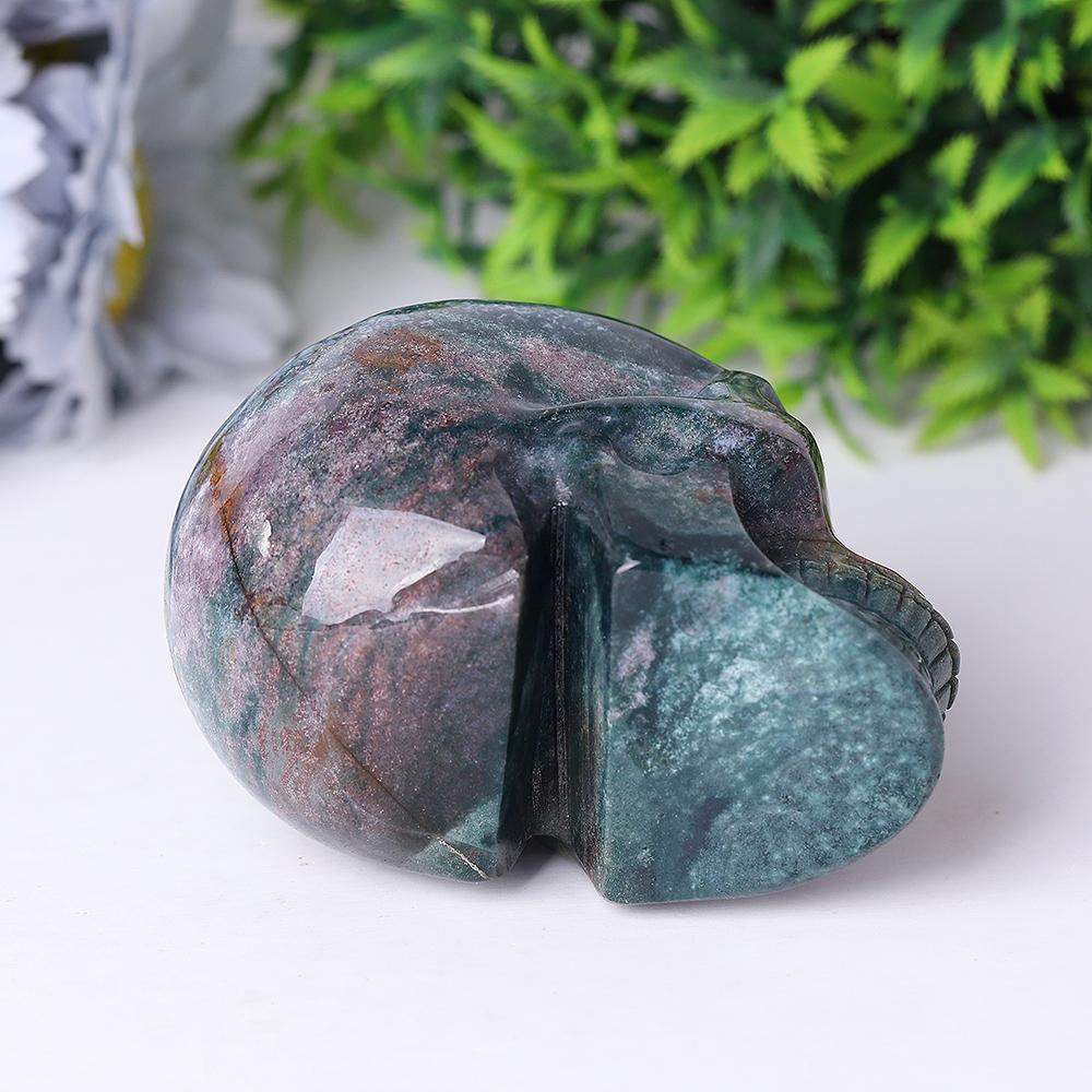 Ocean Jasper Crystal Skull Carvings Wholesale Crystals USA