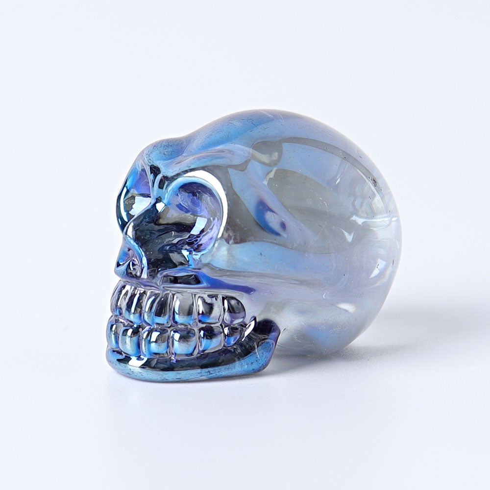 1" Aura Skull Angel Crystal Carvings (Random sending color) Wholesale Crystals USA