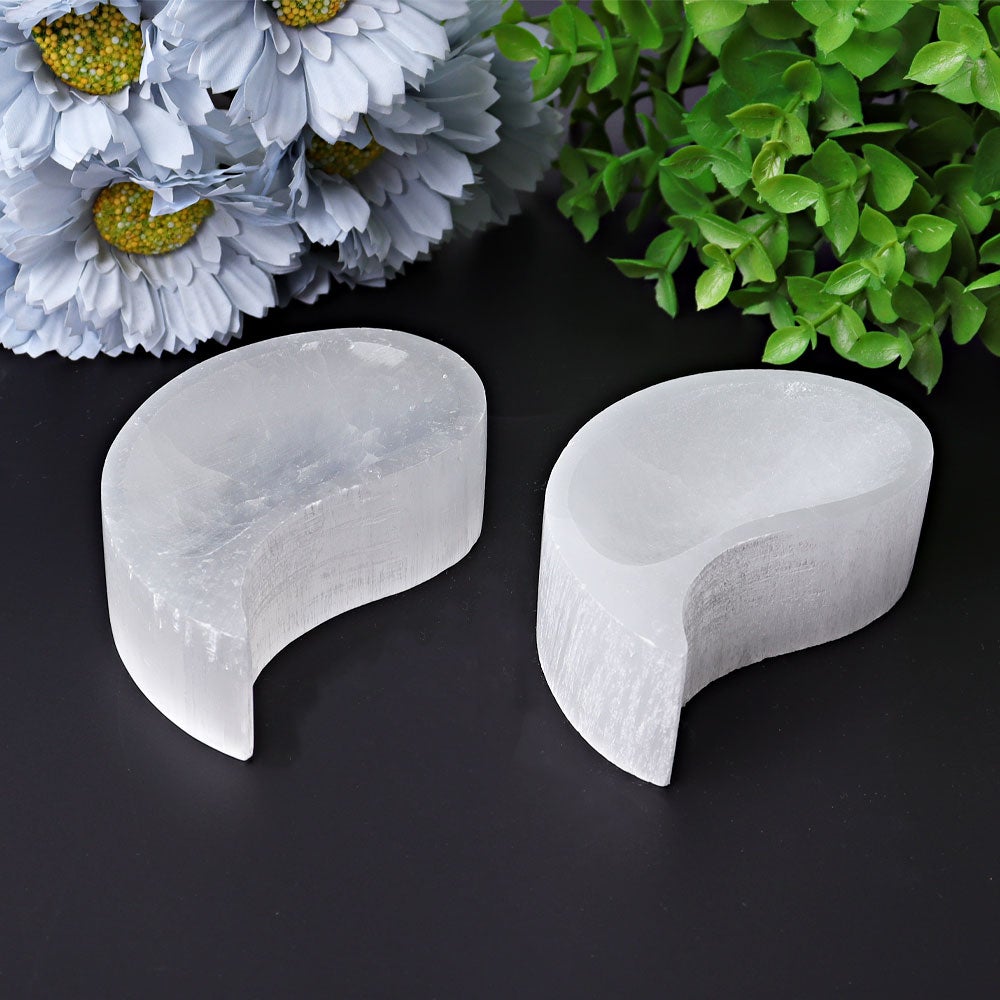 3.9" Selenite Bowl Wholesale Crystals USA