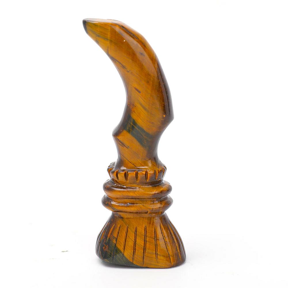 Wizard's Magic Broom Carvings Wholesale Crystals USA