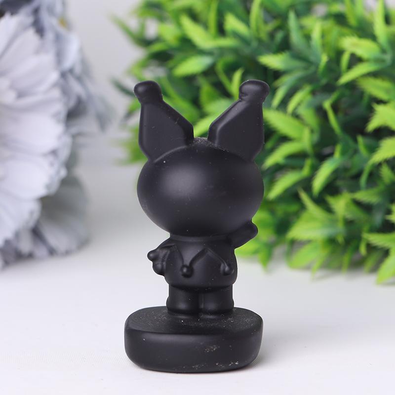 2" Black Obsidian Crystal Carvings Wholesale Crystals USA