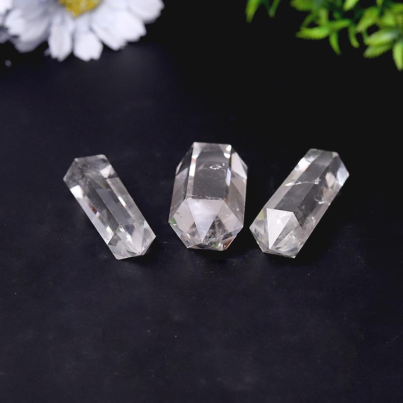 High Quality Natural Clear Quartz Double Terminated Points Wholesale Crystals USA