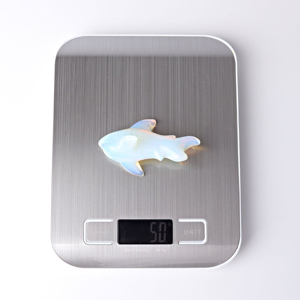 2.9" Opalite Shark Crystal Carvings Wholesale Crystals USA