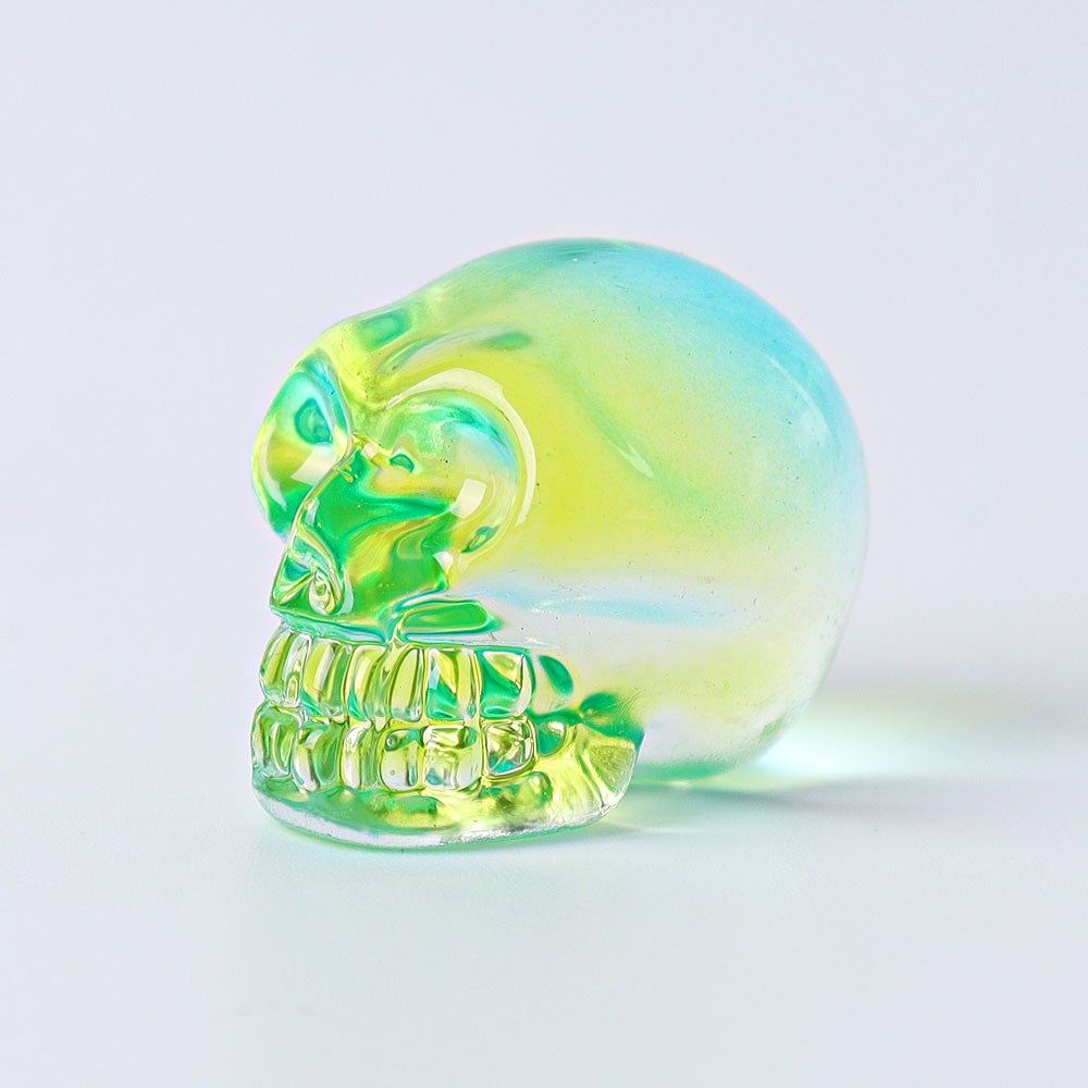 1" Aura Skull Angel Crystal Carvings (Random sending color) Wholesale Crystals USA