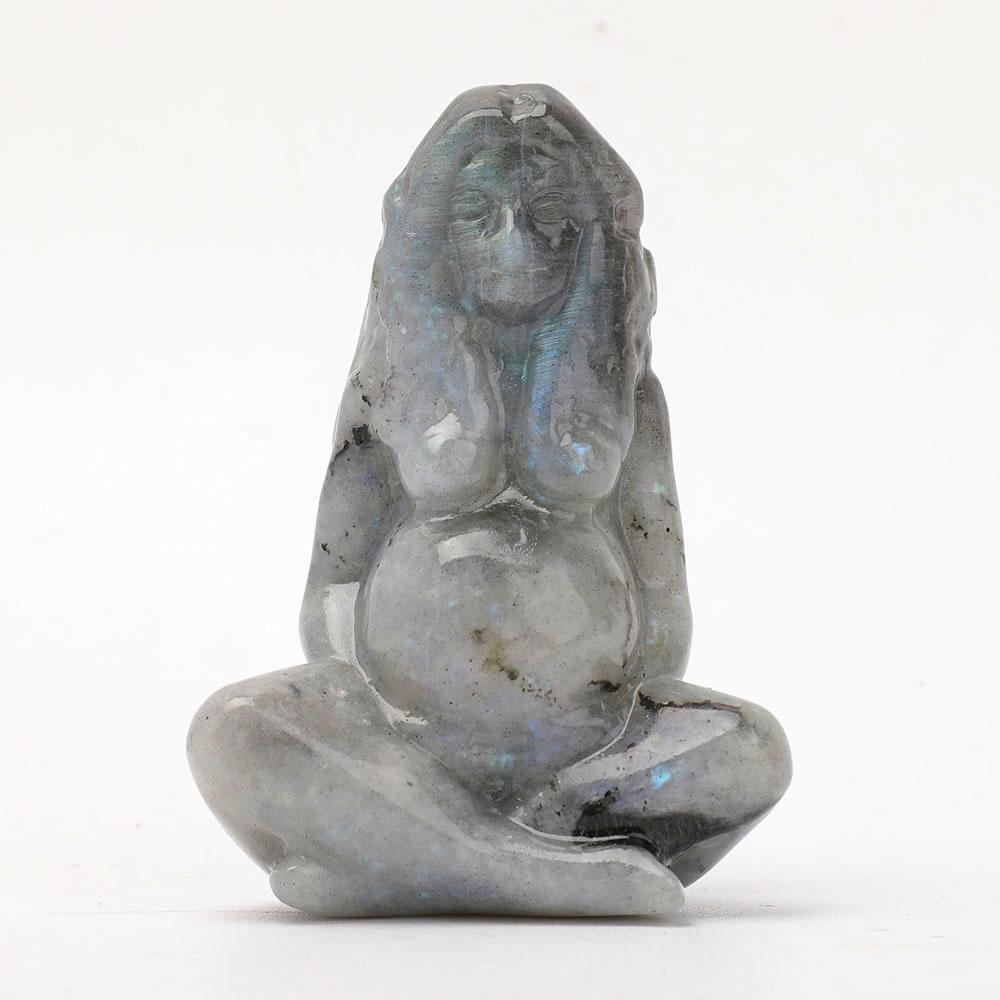 Labradorite Mother of Earth Carvings Wholesale Crystals USA