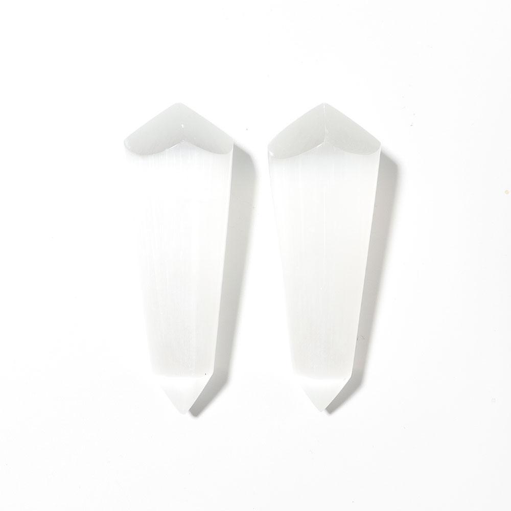 4" Selenite Crystal Point Wholesale Crystals USA