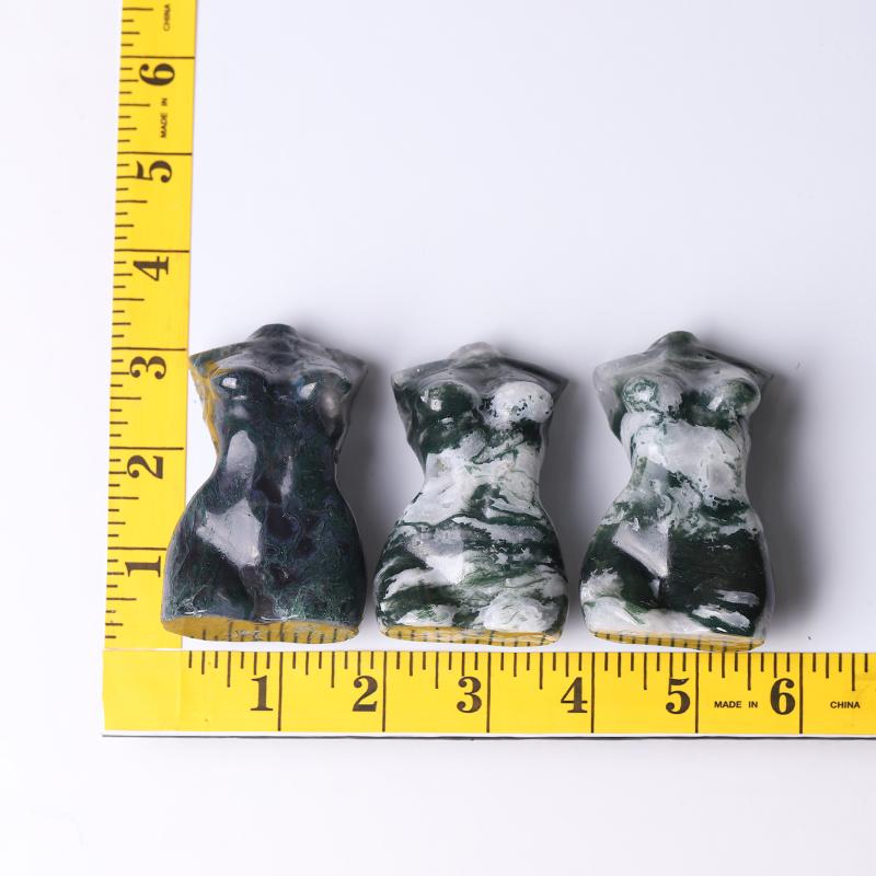 3“ Moss Agate Model Carving Wholesale Crystals USA