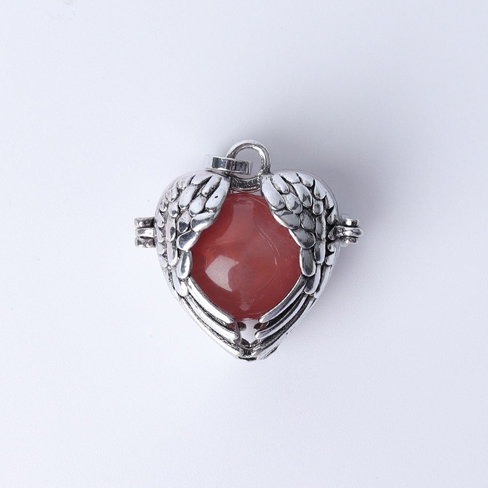 1.16" Heart Shape Crystal Pendant Wholesale Crystals USA