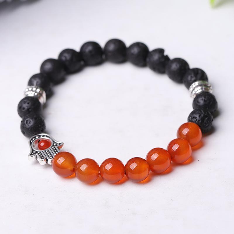 85mm Volcanic with Crystal Bracelet Wholesale Crystals USA