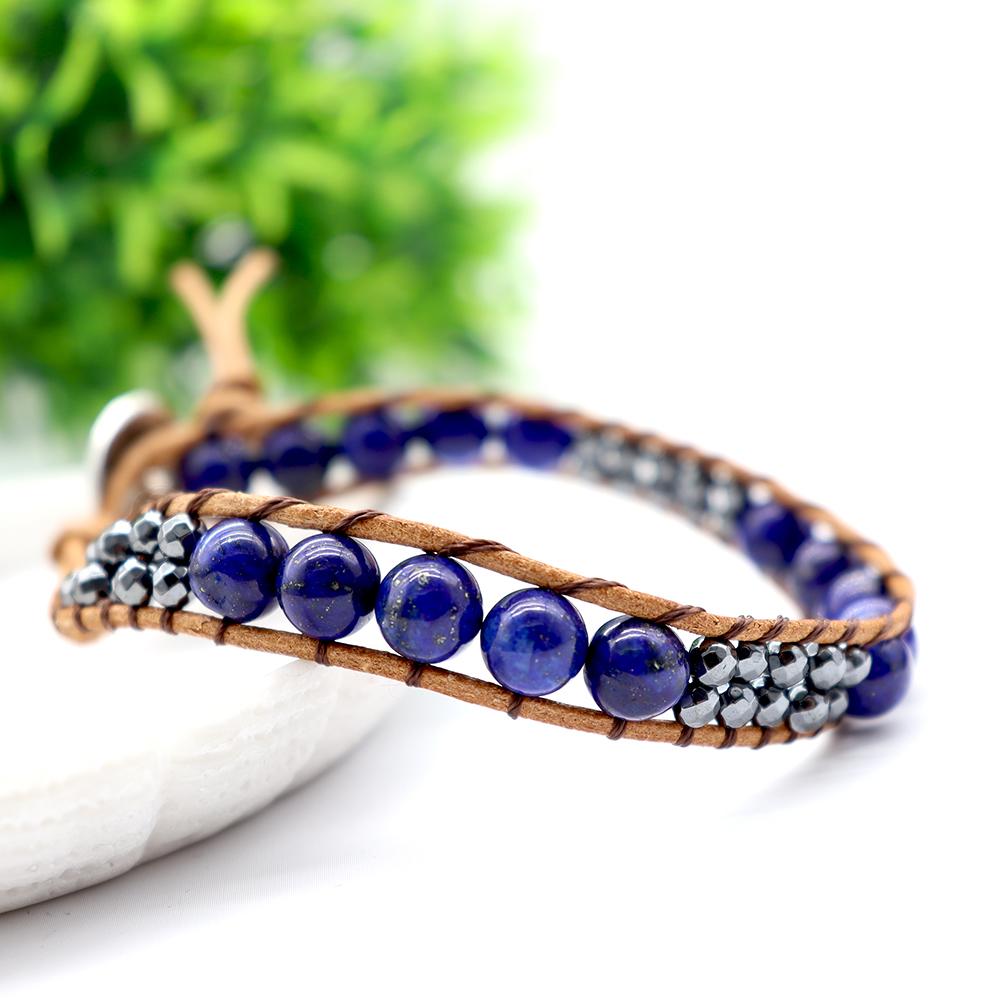 Hand-knitted Crystal Stone Bracelets Wholesale Crystals USA