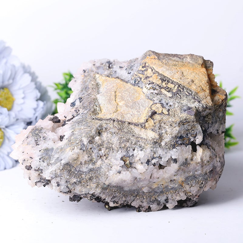 22" Unique Black Tourmaline Cluster Specimen Free Form