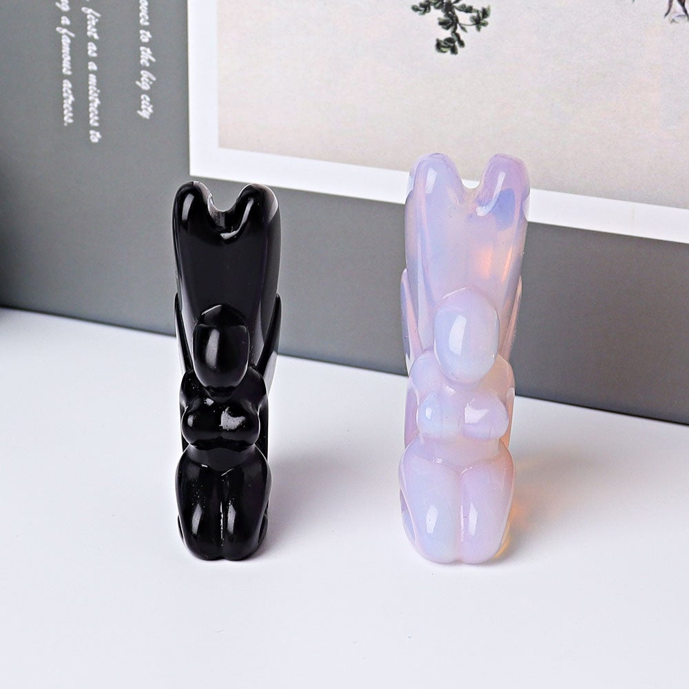 2.5" Fairy Crystal Carvings Wholesale Crystals USA