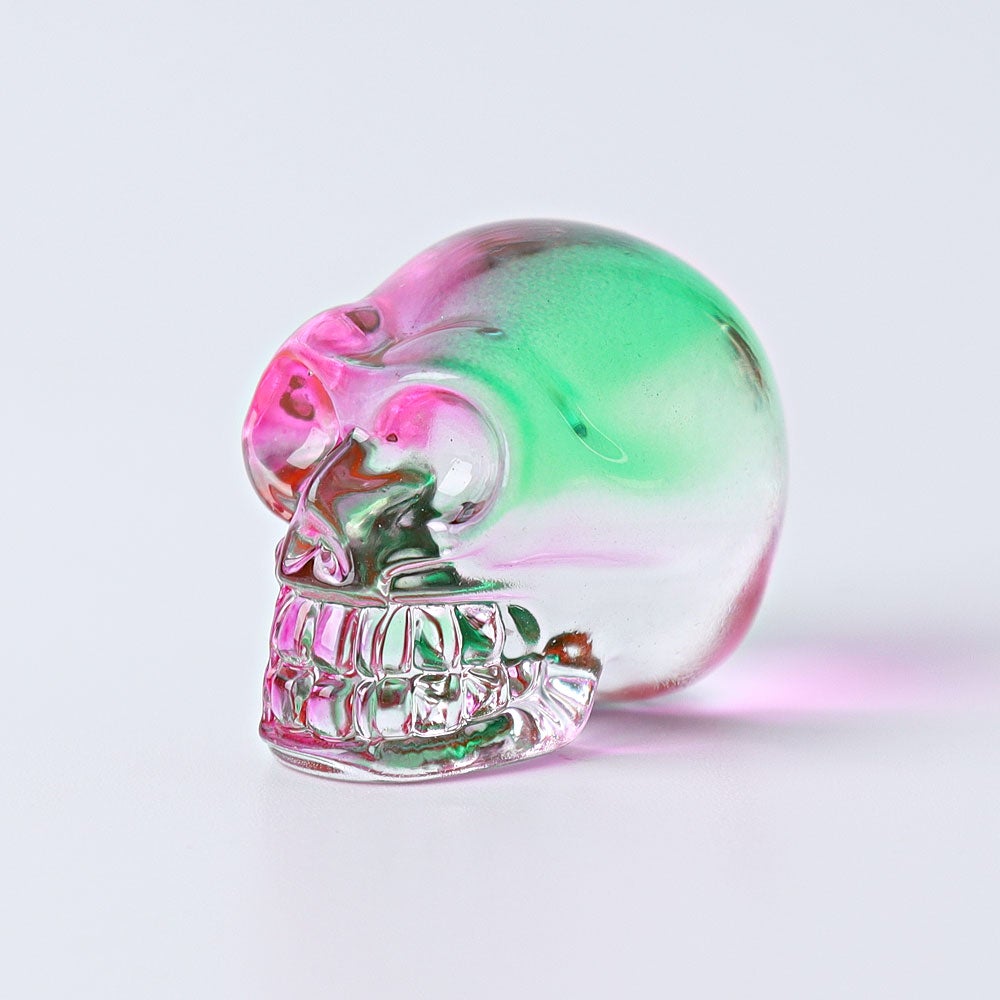 1" Aura Skull Angel Crystal Carvings (Random sending color) Wholesale Crystals USA
