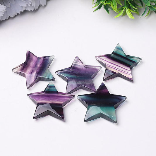 2" Fluorite Star Crystal Carvings Wholesale Crystals USA