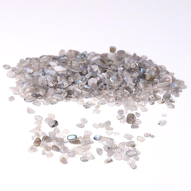 0.1kg Natural Labradorite Chips Crystal Chips for Decoration Wholesale Crystals USA