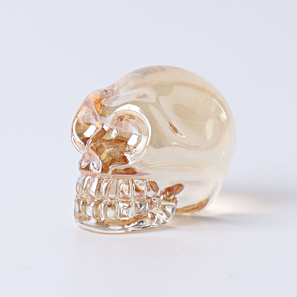 1" Aura Skull Angel Crystal Carvings (Random sending color) Wholesale Crystals USA