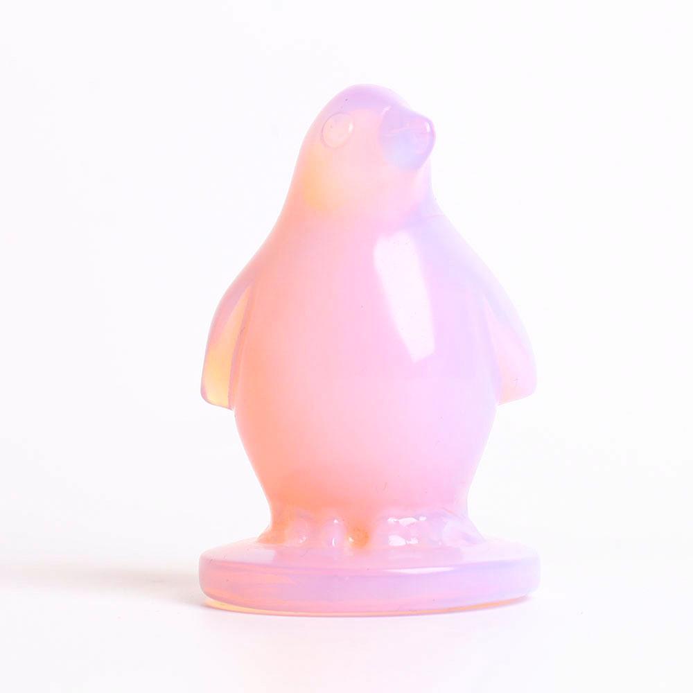 Opalite Penguin Crystal Carvings Wholesale Crystals USA