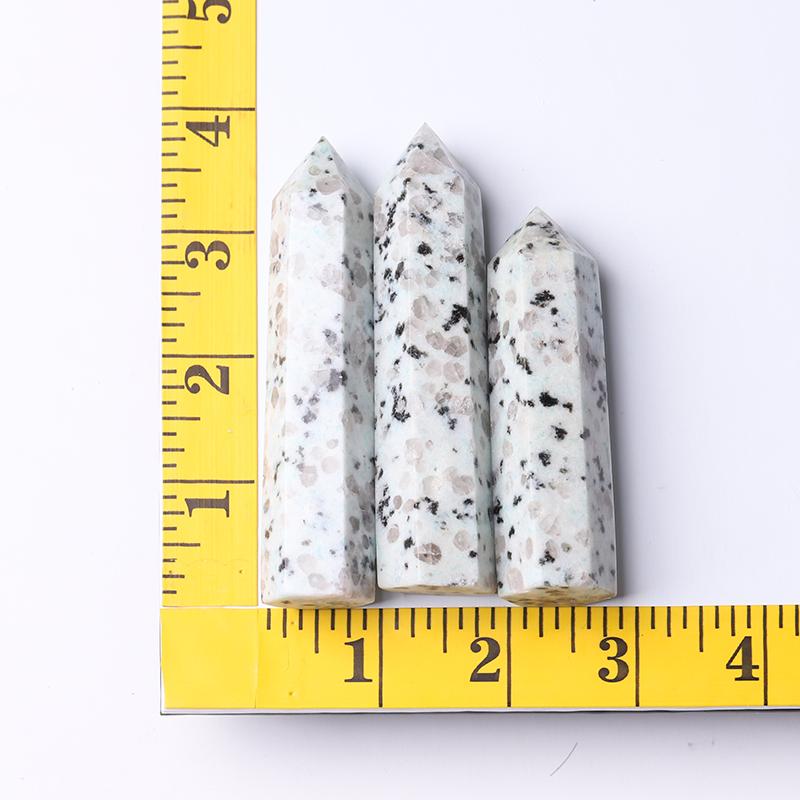 Natural Kiwi Jasper Point Crystal Tower Wholesale Crystals USA