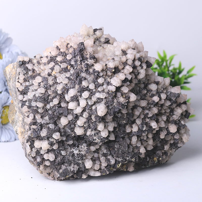 22" Unique Black Tourmaline Cluster Specimen Free Form