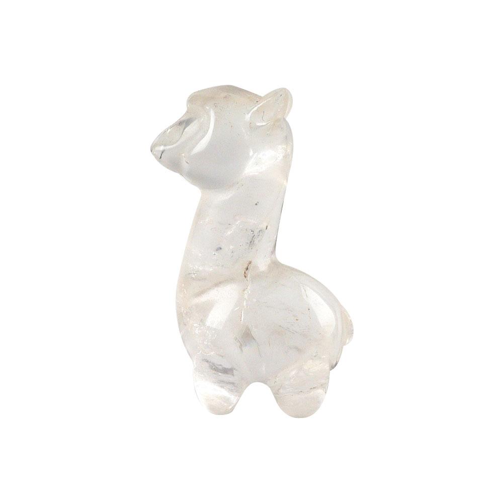 Clear Quartz Crystal Carving Alpaca Wholesale Crystals USA