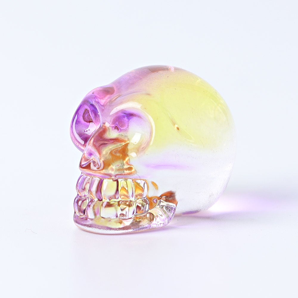 1" Aura Skull Angel Crystal Carvings (Random sending color) Wholesale Crystals USA
