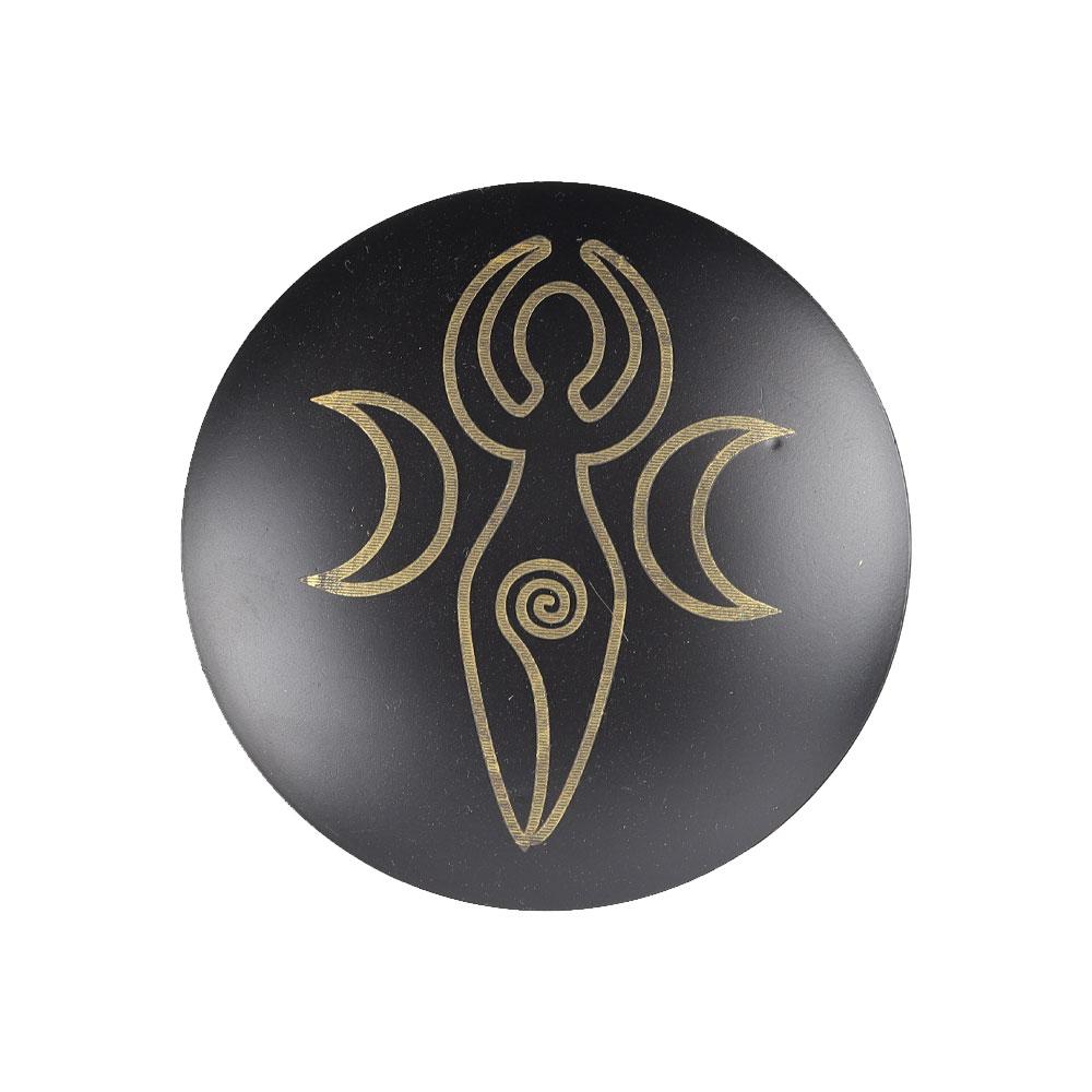 Black Metal Plate Stand