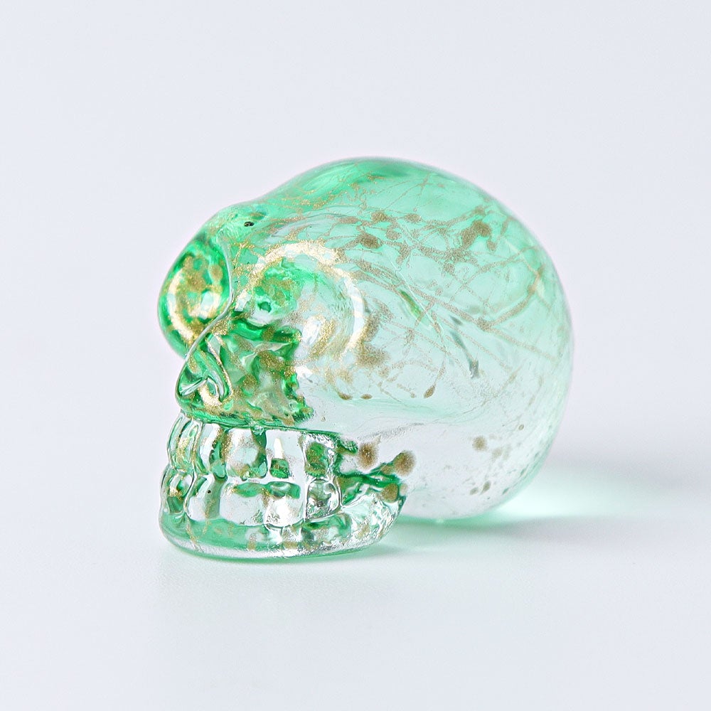 1" Aura Skull Angel Crystal Carvings (Random sending color) Wholesale Crystals USA