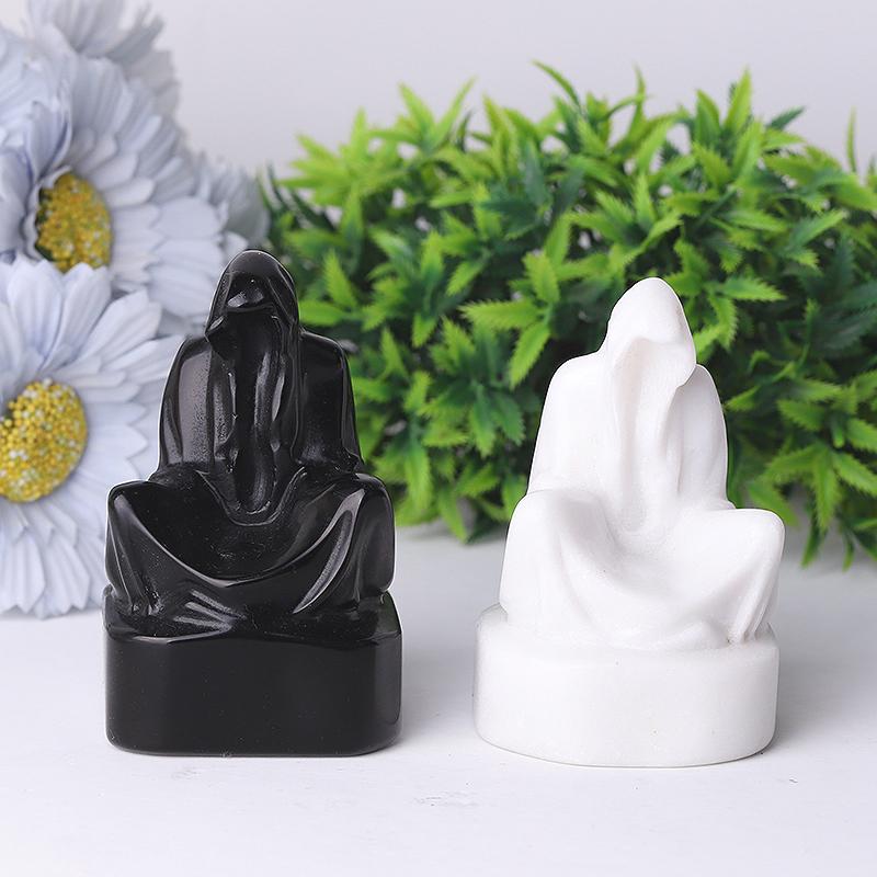 2.1-3.4" Wizard Crystal Carvings for Halloween Wholesale Crystals USA