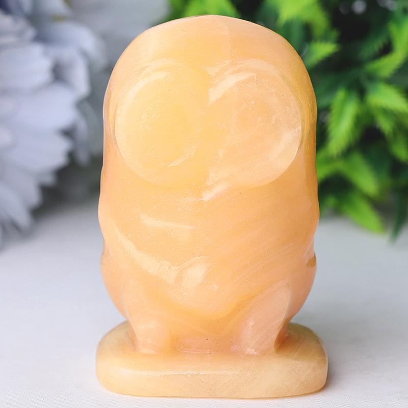 2.5" Yellow Jade Minions Crystal Carvings Wholesale Crystals USA